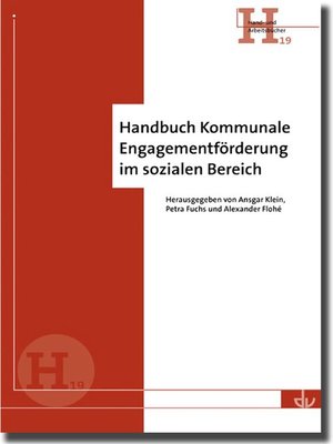 cover image of Handbuch Kommunale Engagementförderung im sozialen Bereich